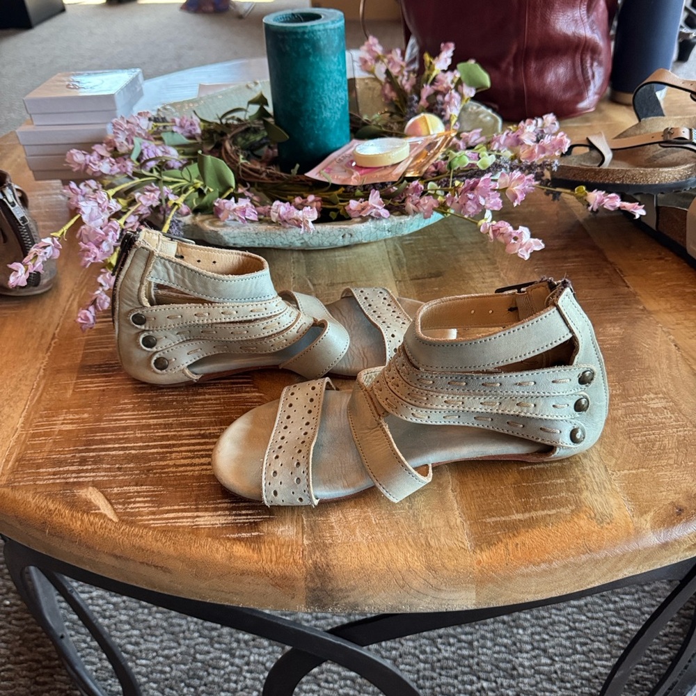 Bed Stu Artemis Light Blue Sandals Size 7 in Good Condition - Picture 3 of 10